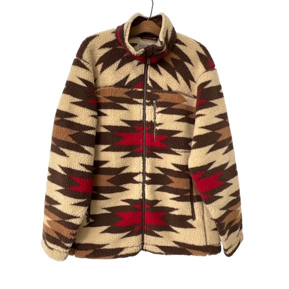 Tasha Polizzi Other - Tasha Polizzi Palomino Telluride Jacket Men's M Sherpa Aztec Saddle Blanket NEW